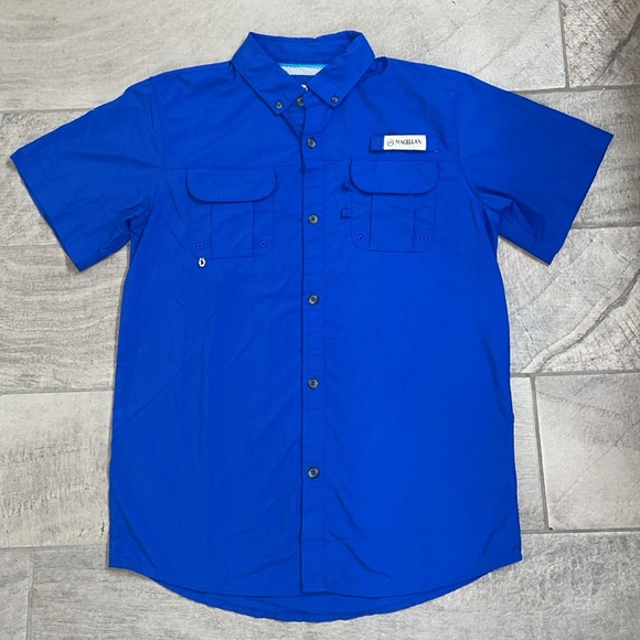 Magellan Outdoors Youth Laguna Madre Button Down Shirt, Boys L (14-16) - Picture 2 of 6